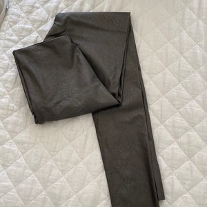 Commando faux leather leggings purchased at Nordstrom and worn once